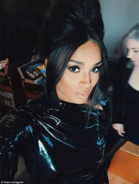 ciara latex|Ciara Shows Off Post